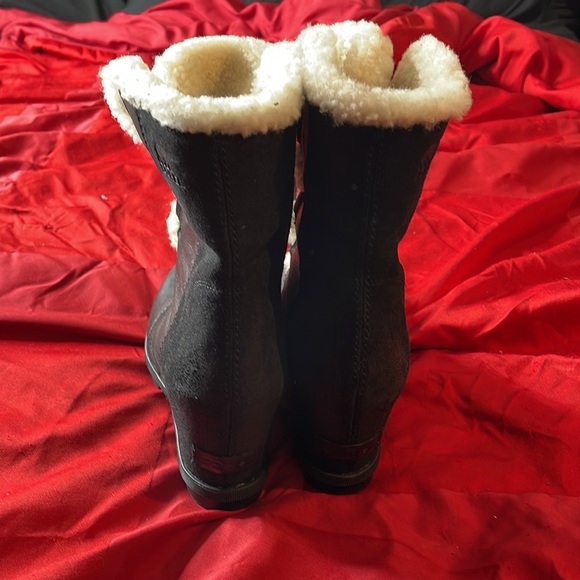 Sorel winter boat all leather with fur - Picture 3 of 9